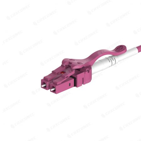 Latiguillo de fibra óptica dúplex LC multimodo OM4 Rel-Easy - Latiguillo de fibra óptica dúplex multimodo OM4 LC
